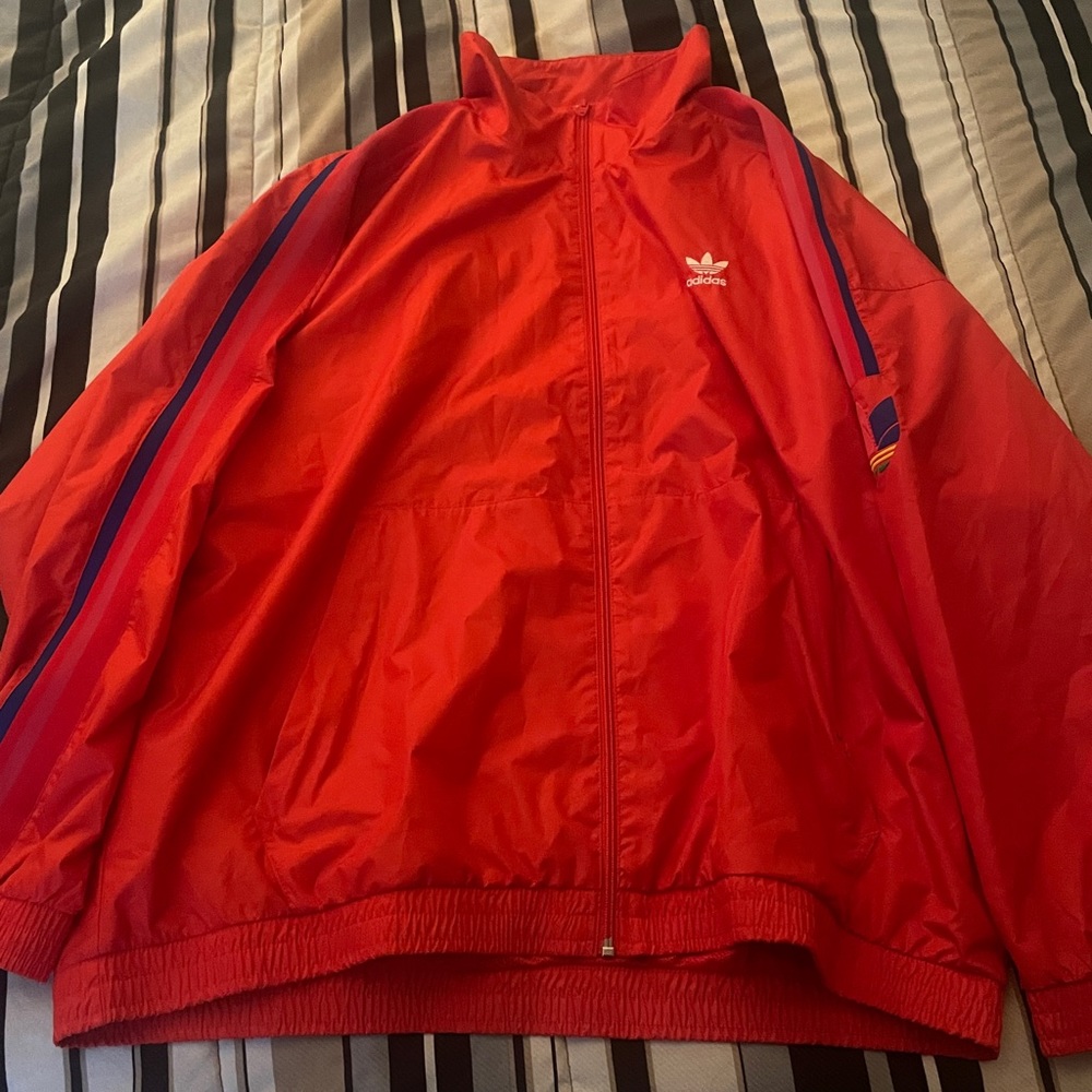 Adidas Track Running Windbreaker Jacket